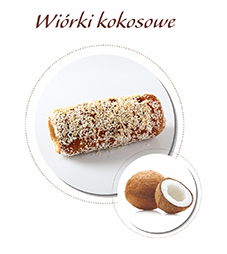 kołacze z wiórkami kokosowymi